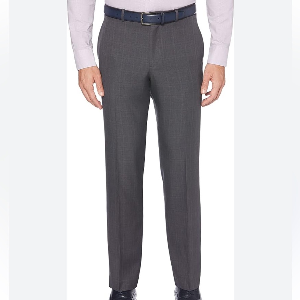 34x32 Men's Classic Dark Gray Dress Pants